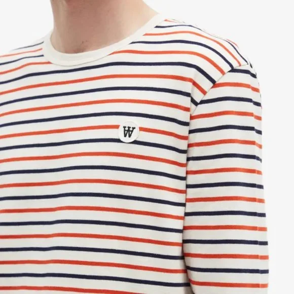 Striped Crewneck Shirt by Wood Wood - Picture 3 of 6